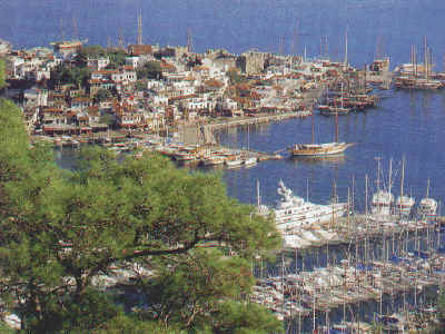 Marmaris Castle and Harbor